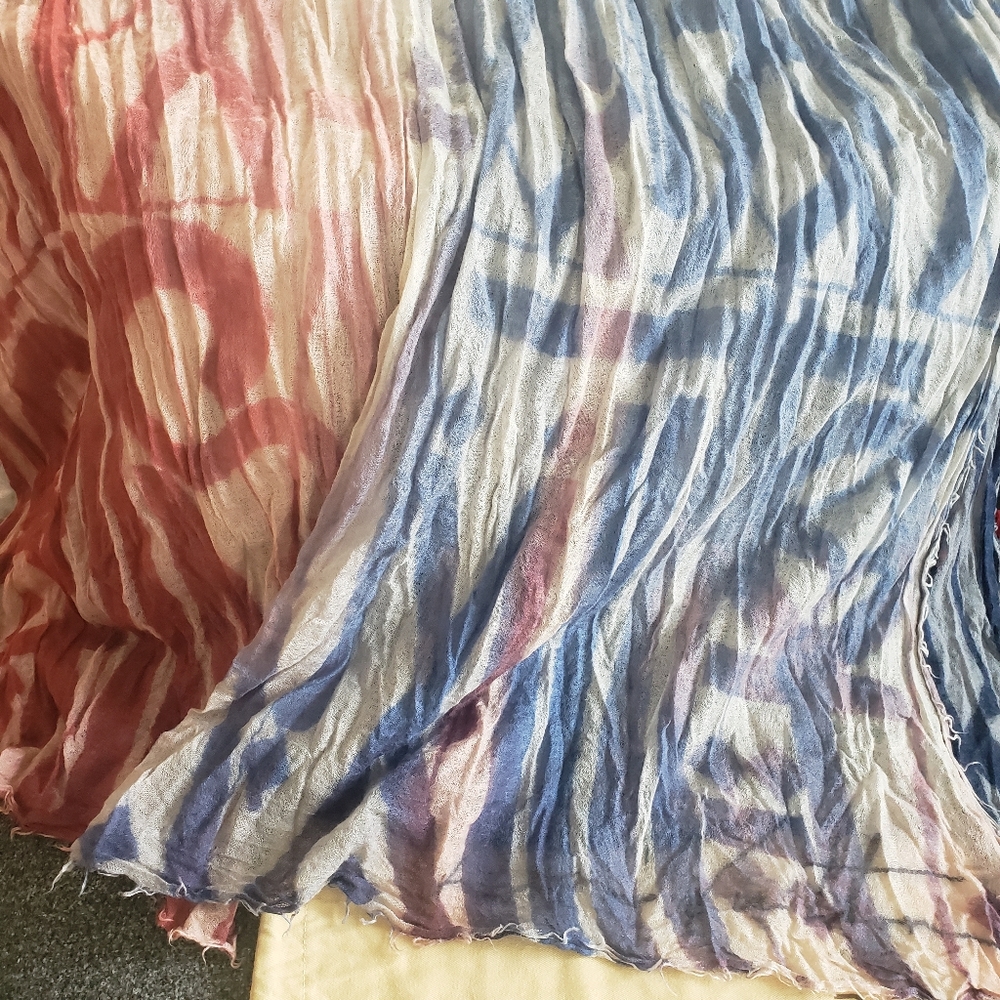 EUC Rare Authentic Limited Edition Louis Vuitton X RETNA Cashmere Silk Stole - Picture 8 of 10